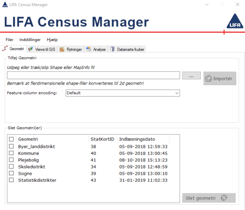 Census manager